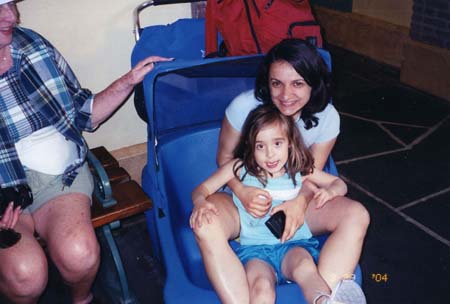 AlinaAndSydneyInTramAtDisney_200403