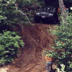 Off roading in our Jeep